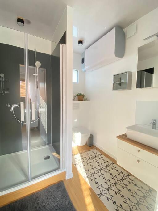 Tiny Haus Straussenblick 2 Villa Bad Fallingbostel Bagian luar foto