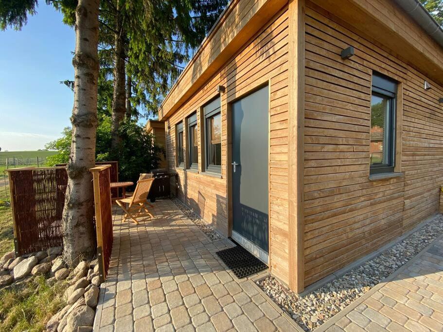 Tiny Haus Straussenblick 2 Villa Bad Fallingbostel Bagian luar foto